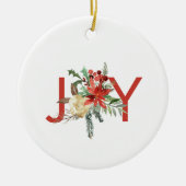 ornement de joie de la ferme ornement de Noël rust (Devant)