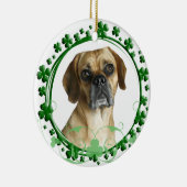 Ornement de jour de Puggle St Patrick (Droite)
