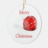 Ornement de Joyeux Noël (Gauche)