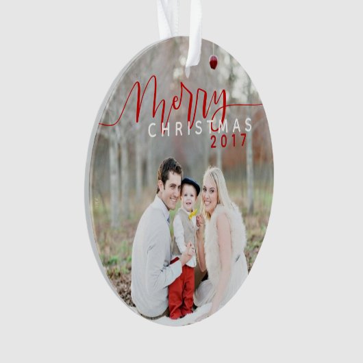 Ornement de Joyeux Noël (devant)