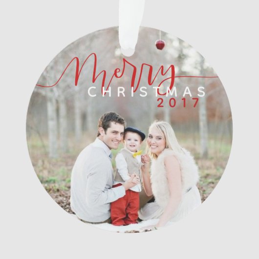 Ornement de Joyeux Noël (devant)