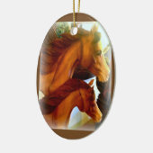 ornement de jument et de poney (Gauche)