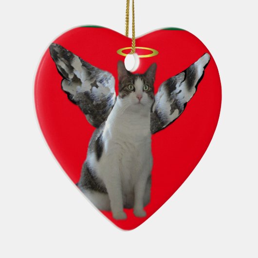 Ornement de Kitty d'ange de Noël (Droite)
