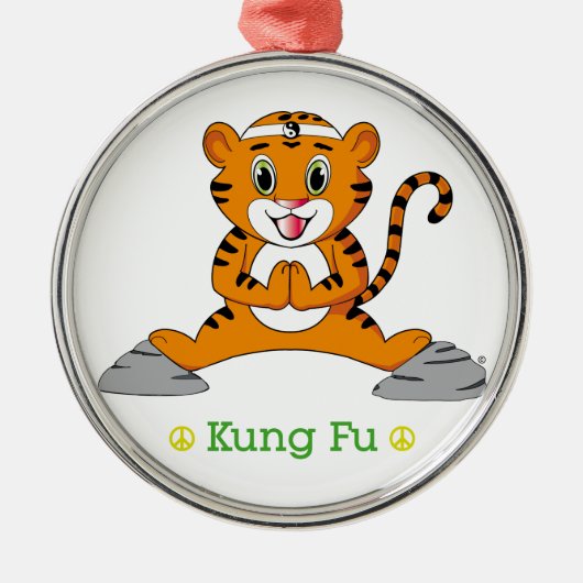 Ornement de Kung Fu Tiger™ (Devant)