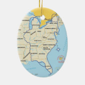 Ornement de la carte de grande boucle (Dos)