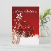 ornement de la carte de Noël. (Debout devant)