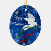 Ornement de la colombe blanche de Noël (Droite)