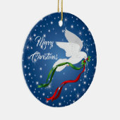 Ornement de la colombe blanche de Noël (Droite)