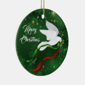 Ornement de la colombe blanche de Noël (Droite)