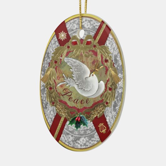 Ornement de la colombe de la paix de Dresde (Gauche)