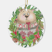 Ornement de la couronne de Noël (Gauche)