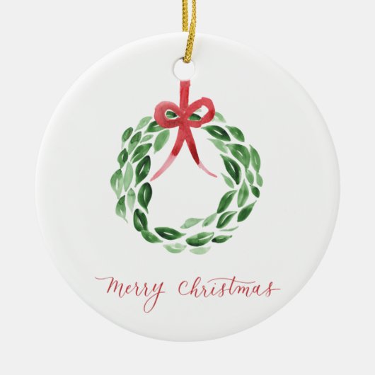 Ornement de la couronne de Noël (Devant)