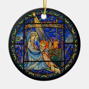 Ornement de la fenêtre de la Nativité