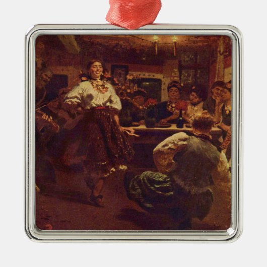 Ornement de la fête de Noël ukrainienne (Devant)