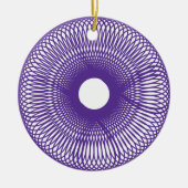 Ornement de la fleur spirale (Devant)