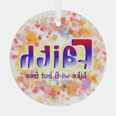 Ornement de la foi pour la personnalisation (Verso)