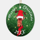 Ornement de la Giraffe Cute | Décorations d'arbres (Gauche)