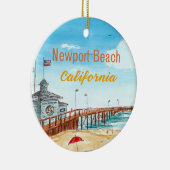 Ornement de la jetée de Newport Beach (Droite)