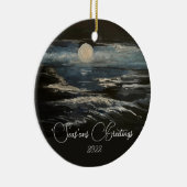 Ornement de la Lune bleue (Droite)