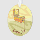 Ornement de la machine à boules (devant)