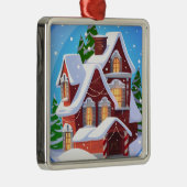 Ornement de la maison de Noël cosy (Droite)