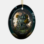 Ornement de la maison hantée d'Halloween déplaisan (Droite)