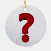 Ornement de la marque de question (Dos)