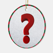 Ornement de la marque de question (Gauche)