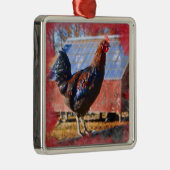 Ornement de la meilleure qualité en métal avec le (Droite)