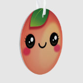 Ornement de la pêche de Kawaii (devant)