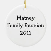 Ornement de la Réunion de famille (Dos)