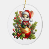 Ornement de la souris Noël (Gauche)