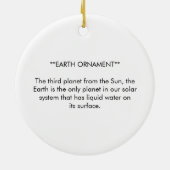 ORNEMENT DE LA TERRE (Dos)