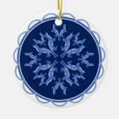 Ornement de la torche de neige (Devant)