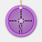 Ornement de labyrinthe de Chartres (Devant)