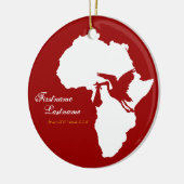 Ornement de l'Afrique de cigogne d'adoption (Gauche)