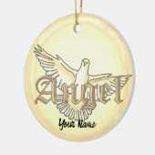 ornement de l'ange colombe (Gauche)