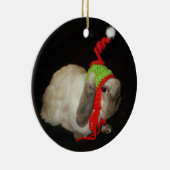 Ornement de lapin de Noël (Droite)