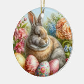 Ornement de lapin de Pâques pour l'arbre de vacanc (Gauche)