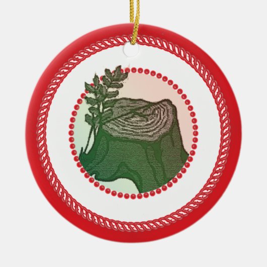 Ornement de l'arbre Jesse à bonbon (Devant)