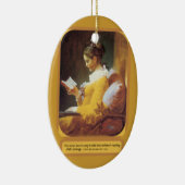 Ornement de lecture de femme (Droite)