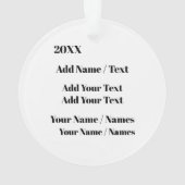 Ornement de l'enseignant (dos)