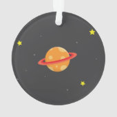 Ornement de l'espace d'astronaute garçon mignon de (dos)