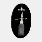 Ornement de l'Halloween de Tombstone Ghost (Droite)