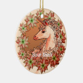 ornement de licorne de Noël (Droite)