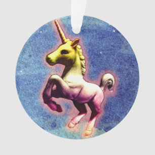 Ornement de licorne - ruban de cercle (miroitement