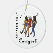 Ornement de "ligne cow-girl de pays occidental de (Gauche)