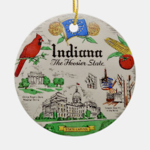 Ornement de l'Indiana