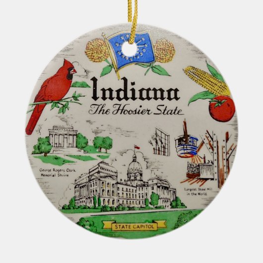 Ornement de l'Indiana (Devant)