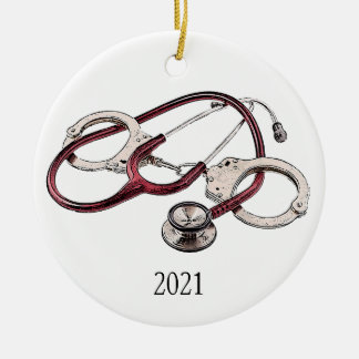 Ornement de l'infirmière correctionnelle